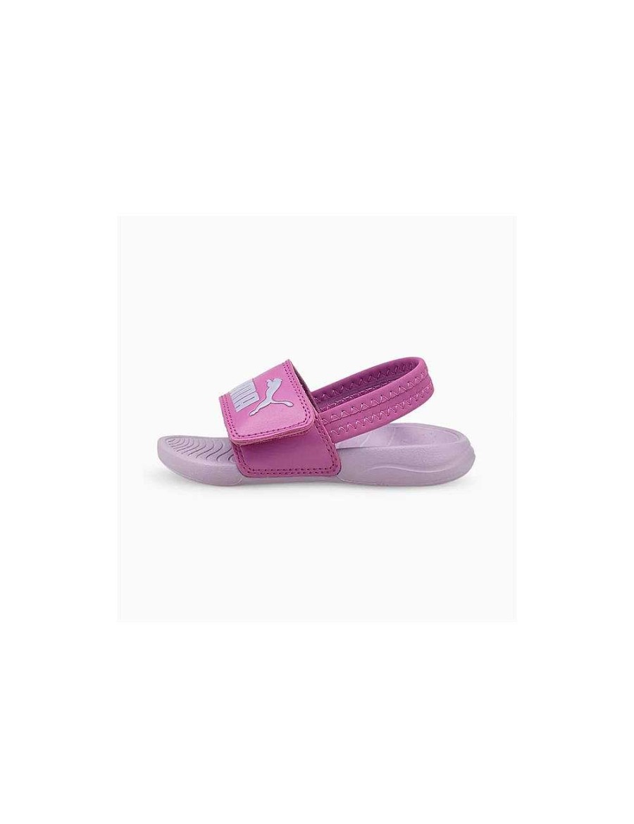 Hot Monday Girls' Mule Inf Popcatstrap