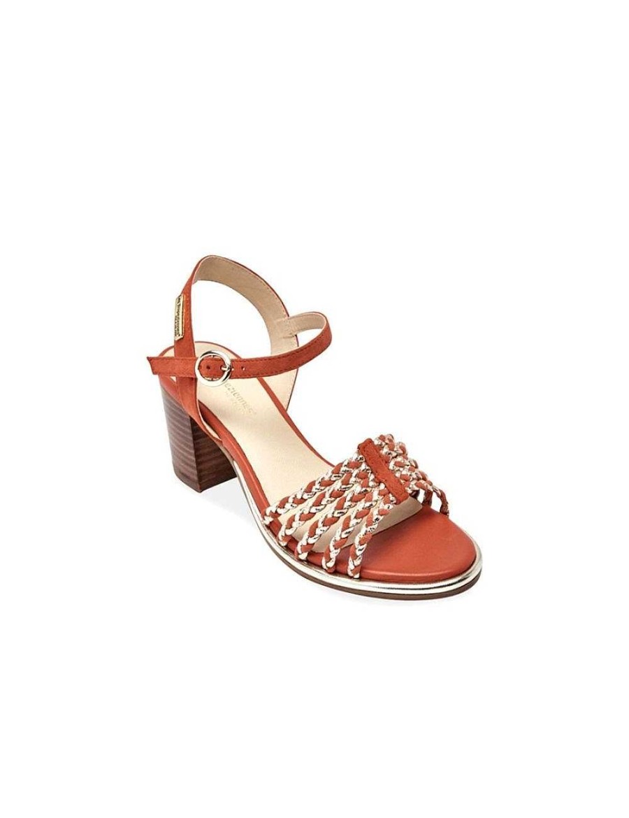 New Monday Lania Medium Heel Sandal