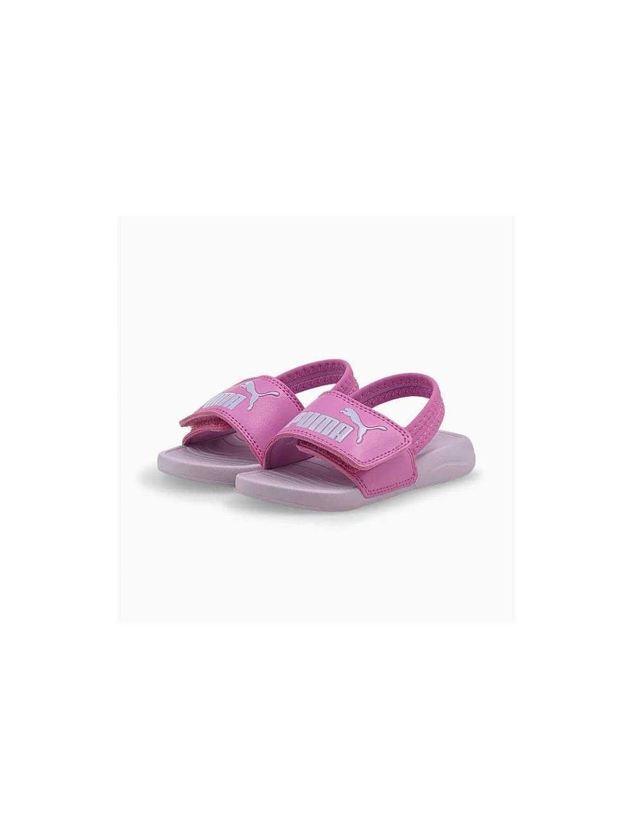 Hot Monday Girls' Mule Inf Popcatstrap